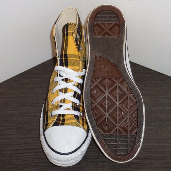 Brand New Converse Chuck Taylor All Star \'Plaid Pack - World Peace\' shoes Mens 9